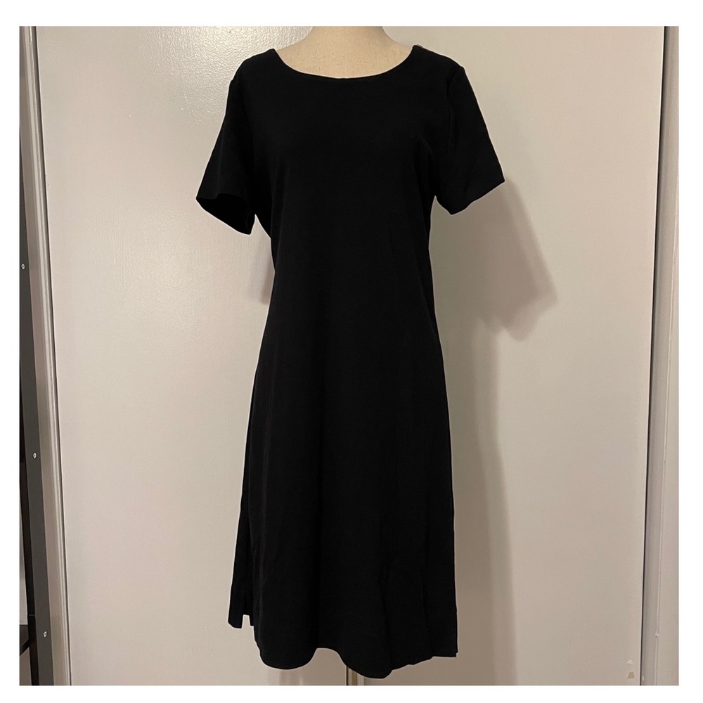 NWT Talbots Cotton Zip Shoulder Sheath Dress